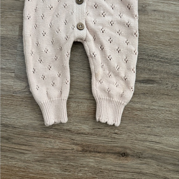 Jamie Kay Soft Pink Knit Baby Outfit - Picture 5 of 9